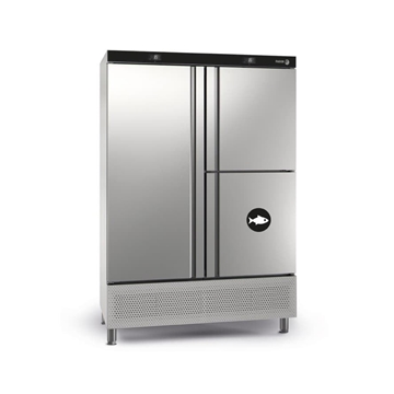 Armario de refrigeración con compartimento para congelados, CUD - 23S F - Imagen 1