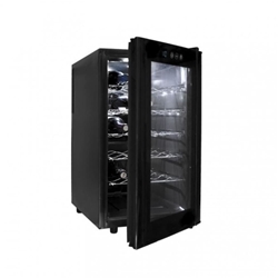 Armario expositor de vinos Black Line 18 botellas - Imagen 1