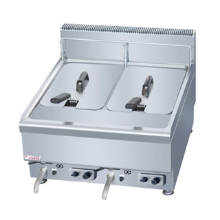 BANKS FREIDORA 10+10 LITROS 5,6 X2 Gas - Imagen 1