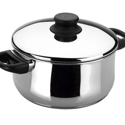 CACEROLA CON TAPA GARINOX - Imagen 1