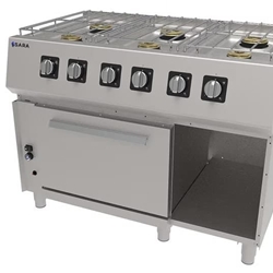 Cocina Profesional Mediana con 6 Quemadores y Horno. Serie 750 - Imagen 1