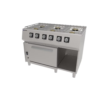 Cocina Profesional Mediana con 6 Quemadores y Horno. Serie 750 - Imagen 1