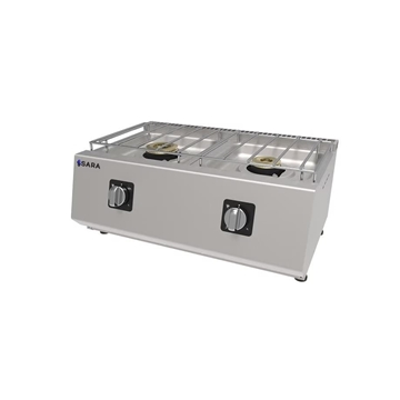 Cocina Profesional Pequeña con 2 Quemadores. Serie 550 - Imagen 1