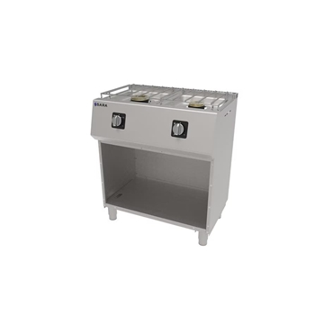 Cocina Profesional Pequeña de Pie con 2 Quemadores. Serie 550 - Imagen 1