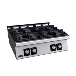 Cocina sobremesa C-G740 4 fuegos Gama 700 - Imagen 1