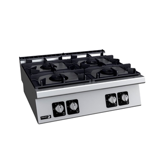 Cocina sobremesa C-G740 4 fuegos Gama 700 - Imagen 1
