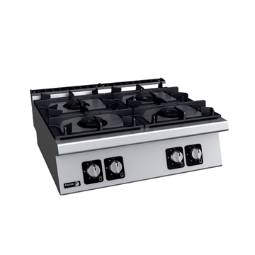 Cocina sobremesa C-G740 4 fuegos Gama 700 - Imagen 1