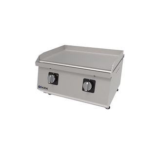 Plancha Industrial Pequeña a Gas de 600 mm de ancho. Serie 550 - Imagen 1