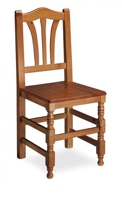 SILLA M12 ASIENTO ENEA NOGAL Y MIEL - Imagen 1