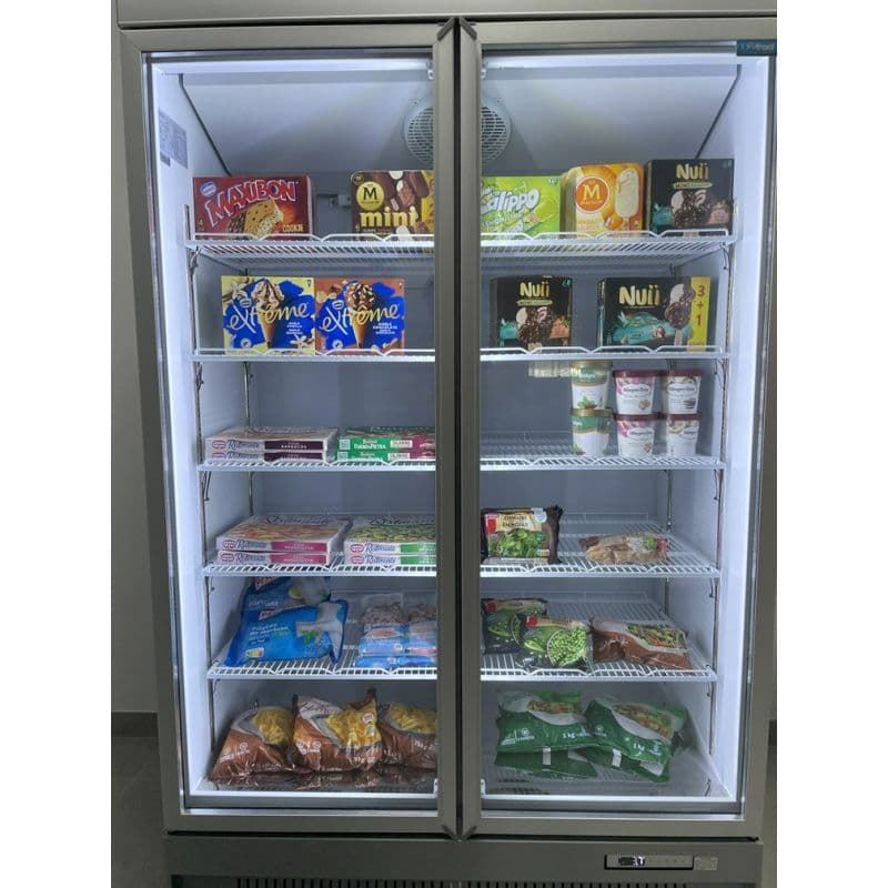 UNIFROST ARMARIO EXPOSITOR BAJA TEMPERATURA 2 PUERTAS BAJO PERFIL - Imagen 2