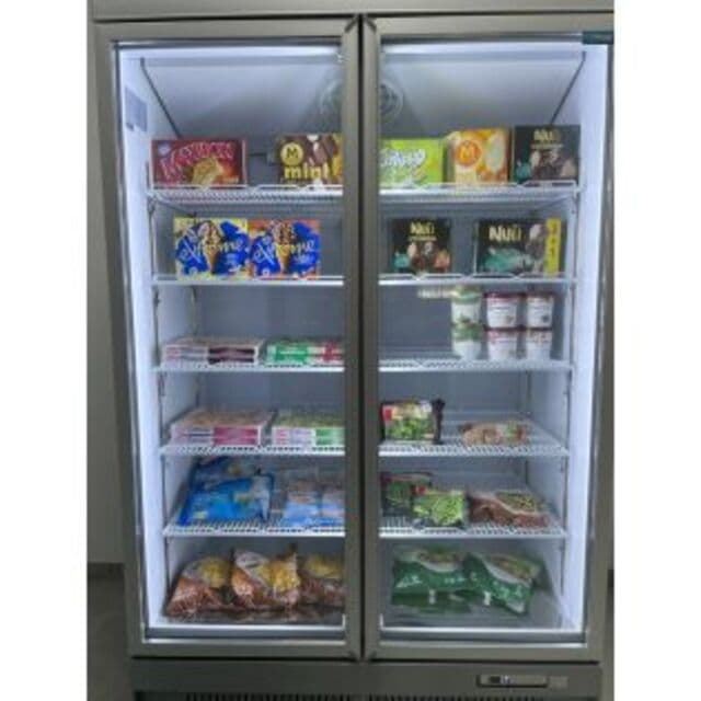 UNIFROST ARMARIO EXPOSITOR BAJA TEMPERATURA 2 PUERTAS BAJO PERFIL - Imagen 1