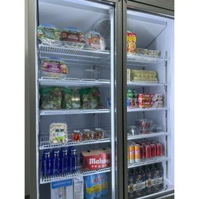 UNIFROST ARMARIO EXPOSITOR REFRIGERADO 2 PUERTAS BAJO PERFIL - Imagen 3
